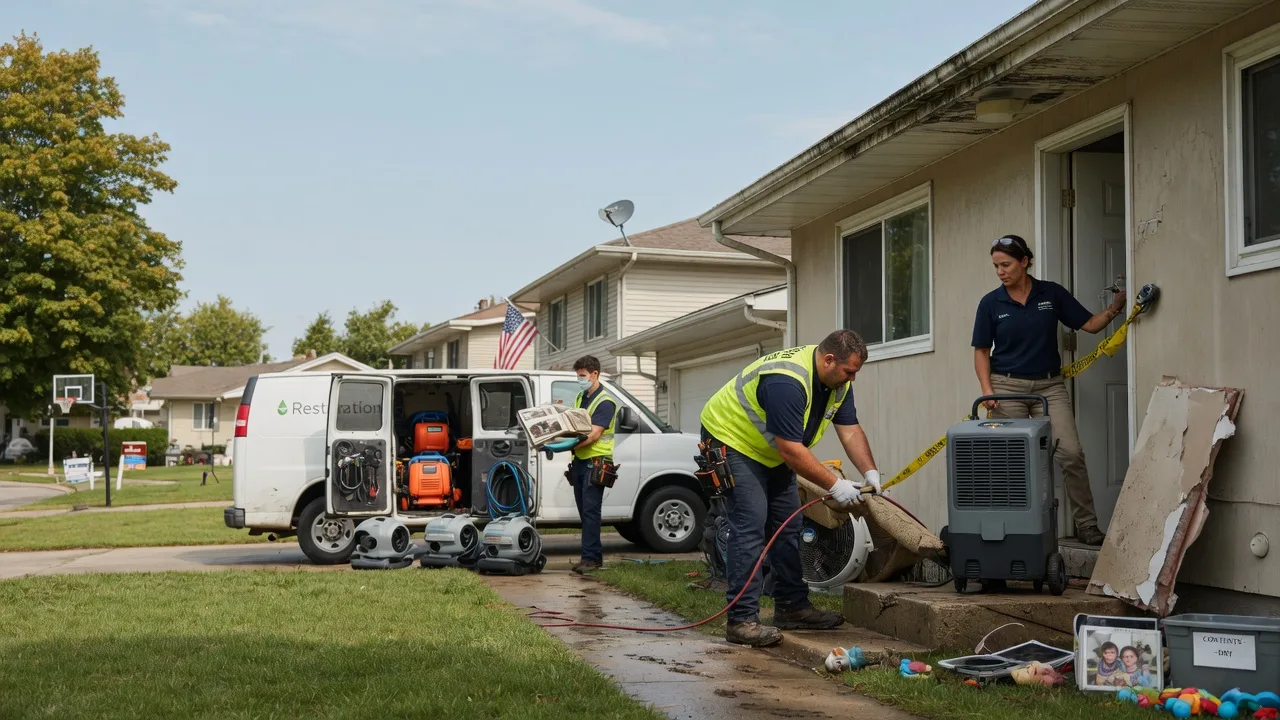 Water Damage Restoration in Hartley, IA near me